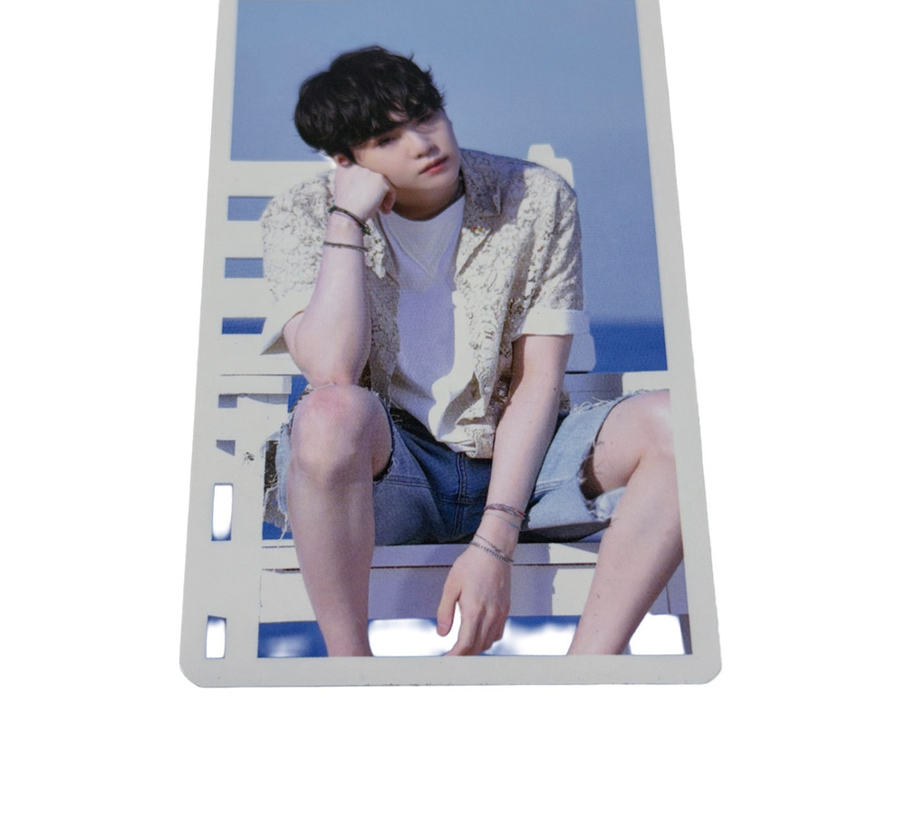 SUGA BTS Signed Special Photo Card K-POP Cards From Japan Rare